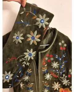 Blazer con ricami modello vintage