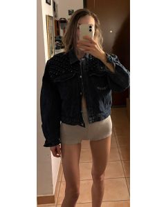 Giubbino di jeans vintage Bianca Maria Caselli