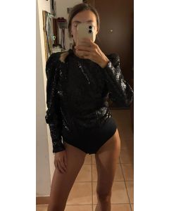 Blusa a body paillettes TWINSET Milano